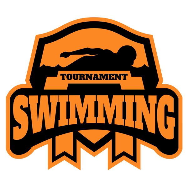 Swimming Tournament logo template 03 Thumbnail