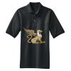Heavyweight Cotton Pique Polo with Pocket Thumbnail