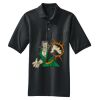Heavyweight Cotton Pique Polo with Pocket Thumbnail