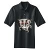 Heavyweight Cotton Pique Polo with Pocket Thumbnail