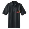 Heavyweight Cotton Pique Polo with Pocket Thumbnail