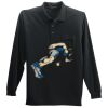 Long Sleeve Silk Touch Polo with Pocket Thumbnail