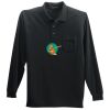 Long Sleeve Silk Touch Polo with Pocket Thumbnail