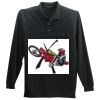 Long Sleeve Silk Touch Polo with Pocket Thumbnail