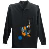 Long Sleeve Silk Touch Polo with Pocket Thumbnail