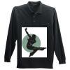 Long Sleeve Silk Touch Polo with Pocket Thumbnail