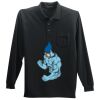 Long Sleeve Silk Touch Polo with Pocket Thumbnail