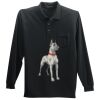 Long Sleeve Silk Touch Polo with Pocket Thumbnail