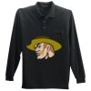 Long Sleeve Silk Touch Polo with Pocket Thumbnail