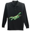 Long Sleeve Silk Touch Polo with Pocket Thumbnail