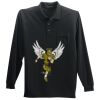 Long Sleeve Silk Touch Polo with Pocket Thumbnail