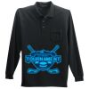 Long Sleeve Silk Touch Polo with Pocket Thumbnail