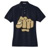 Women's Heavyweight Cotton Pique Polo Thumbnail