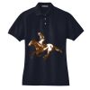 Women's Heavyweight Cotton Pique Polo Thumbnail