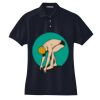 Women's Heavyweight Cotton Pique Polo Thumbnail