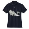 Women's Heavyweight Cotton Pique Polo Thumbnail