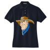 Women's Heavyweight Cotton Pique Polo Thumbnail