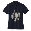 Women's Heavyweight Cotton Pique Polo Thumbnail