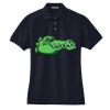 Women's Heavyweight Cotton Pique Polo Thumbnail