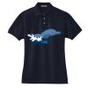 Women's Heavyweight Cotton Pique Polo Thumbnail