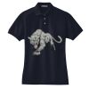 Women's Heavyweight Cotton Pique Polo Thumbnail