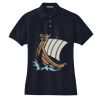 Women's Heavyweight Cotton Pique Polo Thumbnail