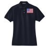 Women's Heavyweight Cotton Pique Polo Thumbnail