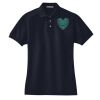 Women's Heavyweight Cotton Pique Polo Thumbnail