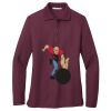 Women's Silk Touch Long Sleeve Polo Thumbnail