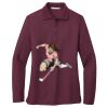 Women's Silk Touch Long Sleeve Polo Thumbnail