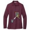 Women's Silk Touch Long Sleeve Polo Thumbnail