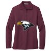 Women's Silk Touch Long Sleeve Polo Thumbnail