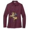 Women's Silk Touch Long Sleeve Polo Thumbnail