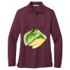 Women's Silk Touch Long Sleeve Polo Thumbnail