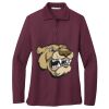 Women's Silk Touch Long Sleeve Polo Thumbnail