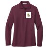 Women's Silk Touch Long Sleeve Polo Thumbnail