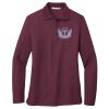 Women's Silk Touch Long Sleeve Polo Thumbnail