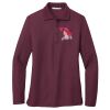 Women's Silk Touch Long Sleeve Polo Thumbnail