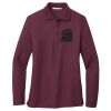 Women's Silk Touch Long Sleeve Polo Thumbnail