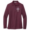 Women's Silk Touch Long Sleeve Polo Thumbnail