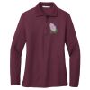 Women's Silk Touch Long Sleeve Polo Thumbnail
