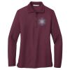 Women's Silk Touch Long Sleeve Polo Thumbnail