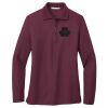 Women's Silk Touch Long Sleeve Polo Thumbnail