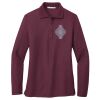 Women's Silk Touch Long Sleeve Polo Thumbnail