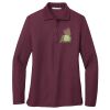 Women's Silk Touch Long Sleeve Polo Thumbnail