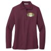 Women's Silk Touch Long Sleeve Polo Thumbnail