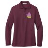 Women's Silk Touch Long Sleeve Polo Thumbnail