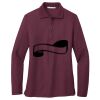 Women's Silk Touch Long Sleeve Polo Thumbnail