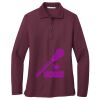 Women's Silk Touch Long Sleeve Polo Thumbnail